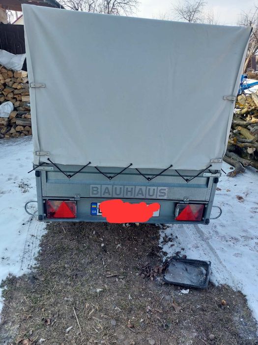 Продам легковой прицеп бортовой тентованый, оцинкованный