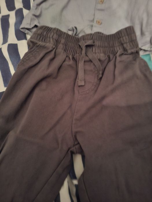 Koszula plus spodnie rozmiar 86 h&m stan idealny ,nowy,ubrany raz