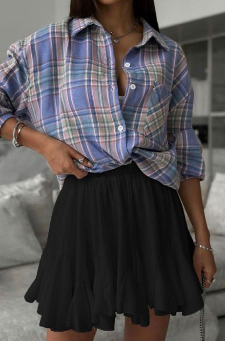 Спідниця з валанами