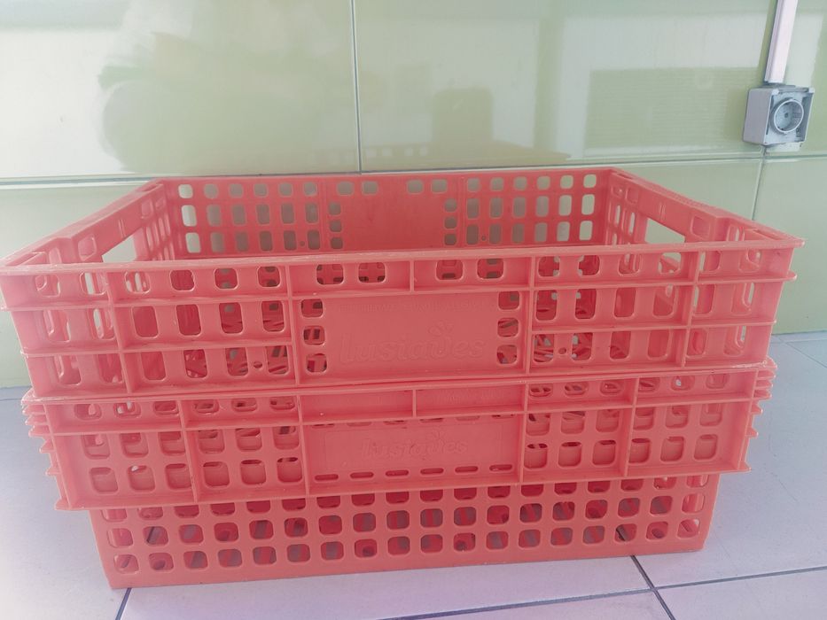 Caixas plástico resistente