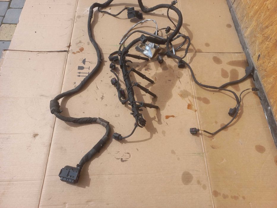 VW Skoda Seat 2.0 2,0 TDI CFF Проводка моторна двигуна Коса форсунок