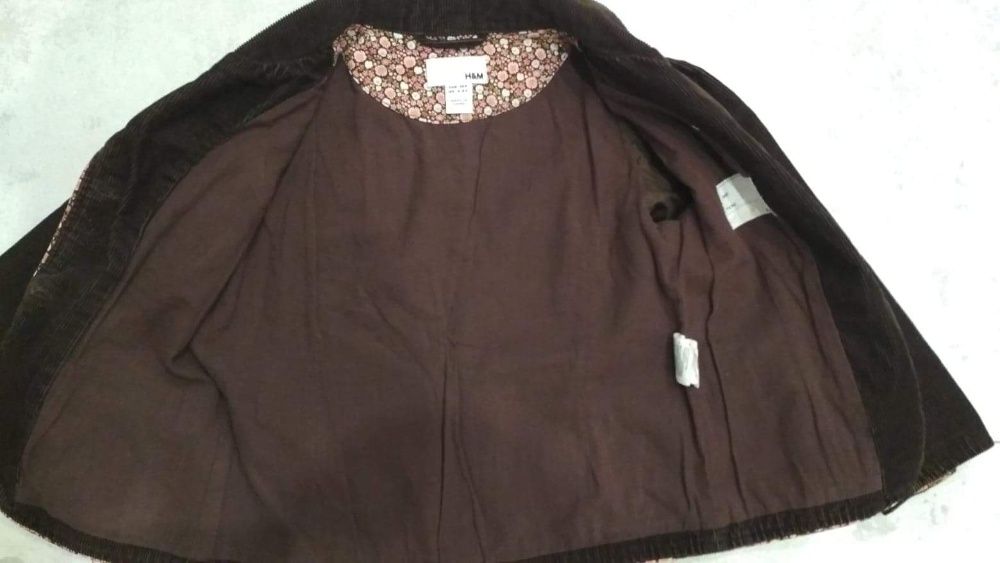 Marynarka sztruksowa H&M r. 104