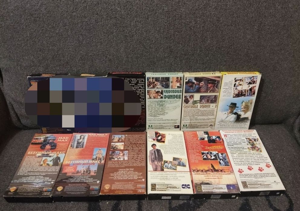 Продам видеокассеты лучшие серии фильмов VHS коллекция відеокасети