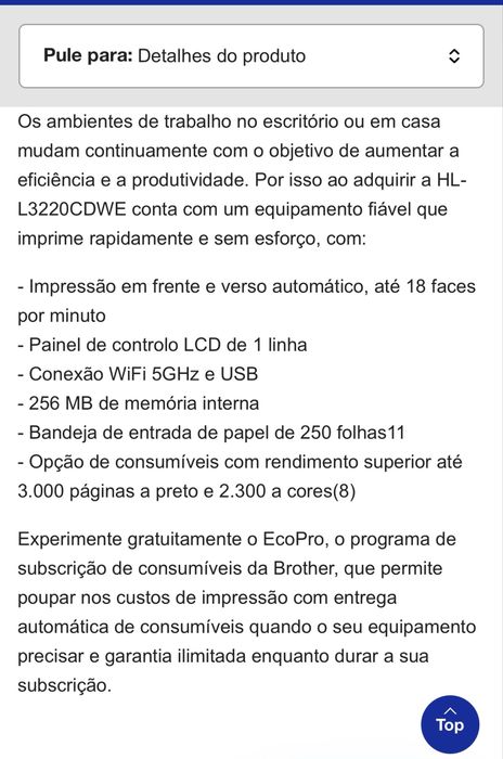 Hp office jet Pro 7720 A3