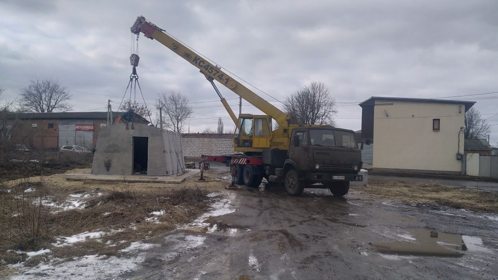 Услуги автокрана 10-20т.