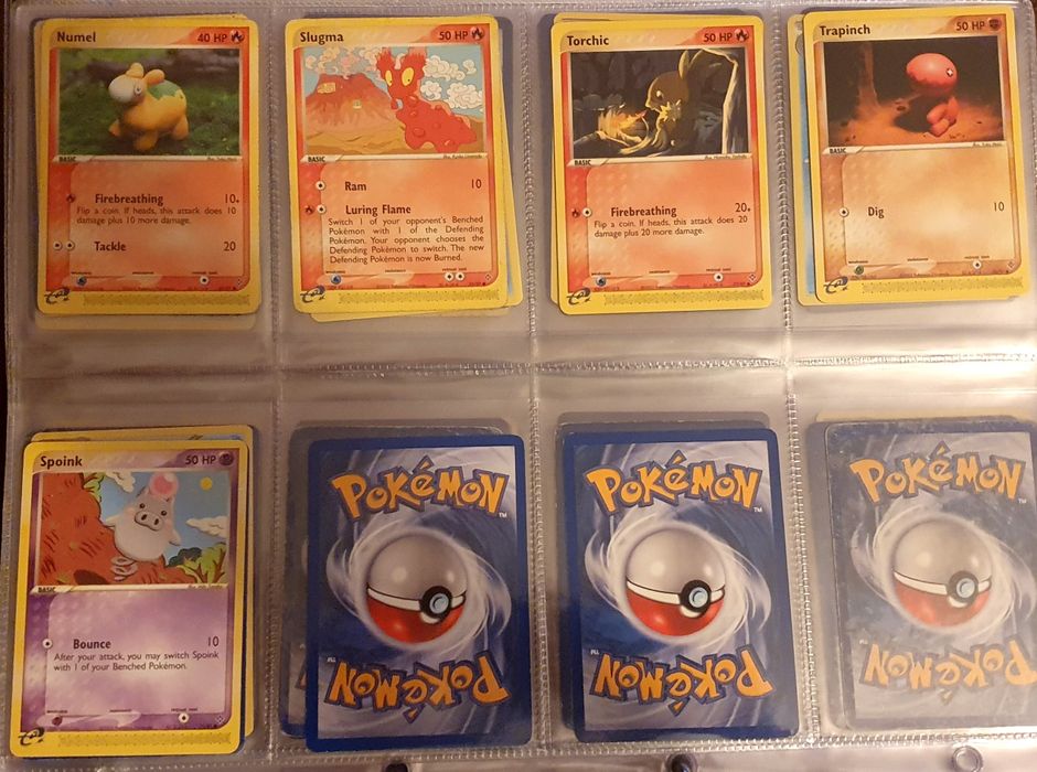 Cartas Pokemon EX Ruby e Sapphire / Sandstorm / Dragon / Fire Red Leaf