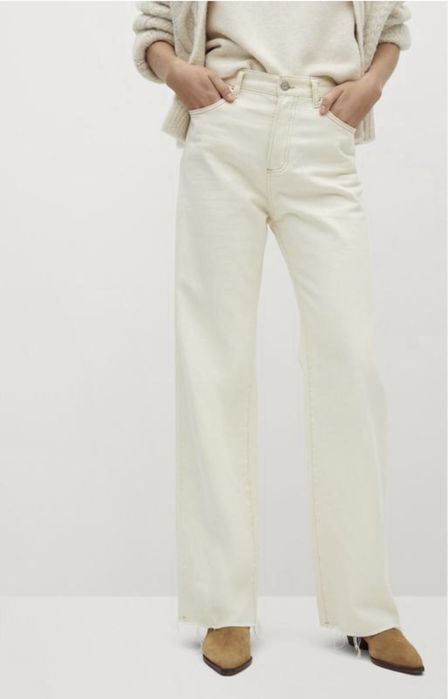 Джинси Mango молочні