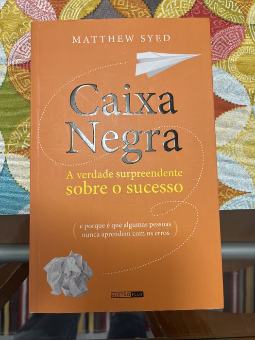 Livro Caixa Negra de Matthew Syed