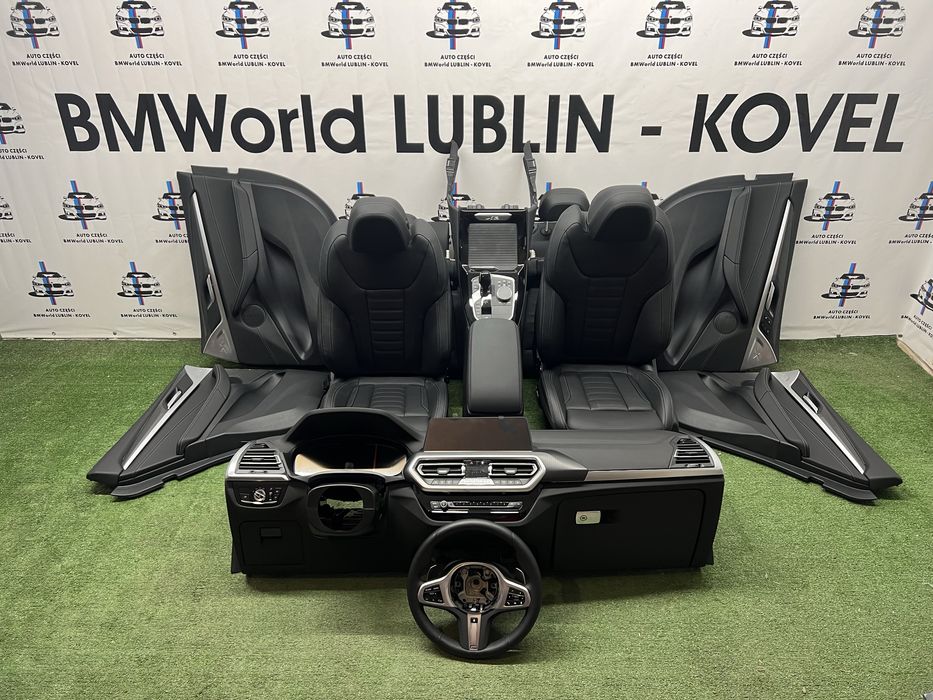 Салон BMW X3 G01 сиденья диван карти обшивкі консоль торпеда БМВ 3 Г01