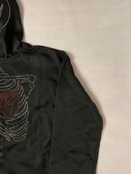 Bluza z kryształkami y2k