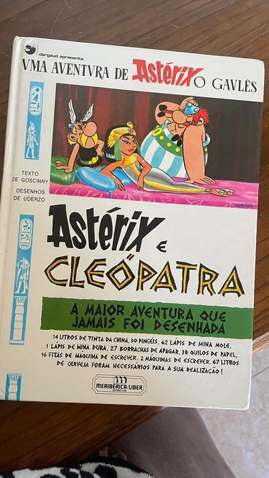 Livro de BD do Astérix