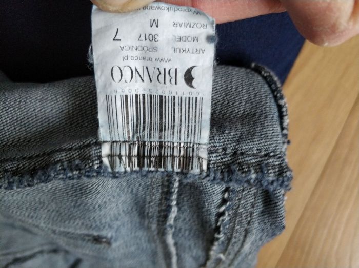 Spódnica ciążowa jeans