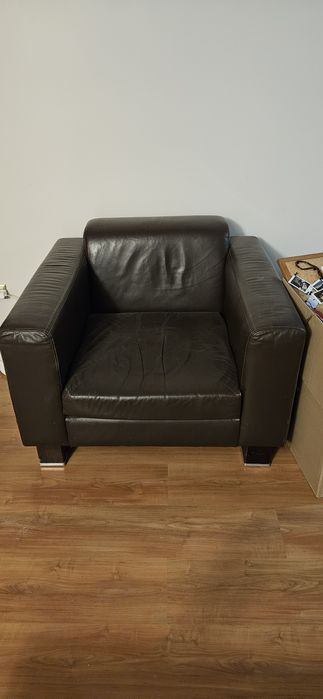 Oddam skórzany zestaw