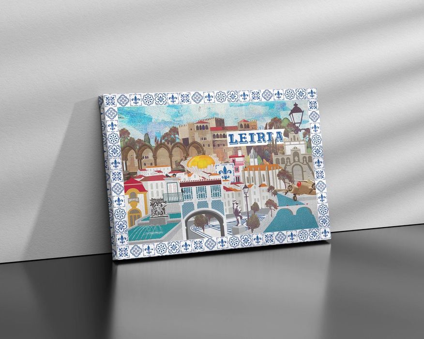 Tela "Leiria" - 50x35cm / 70x50cm