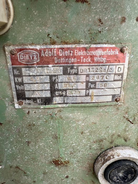 Piła stołowa 5,5 kw silnik