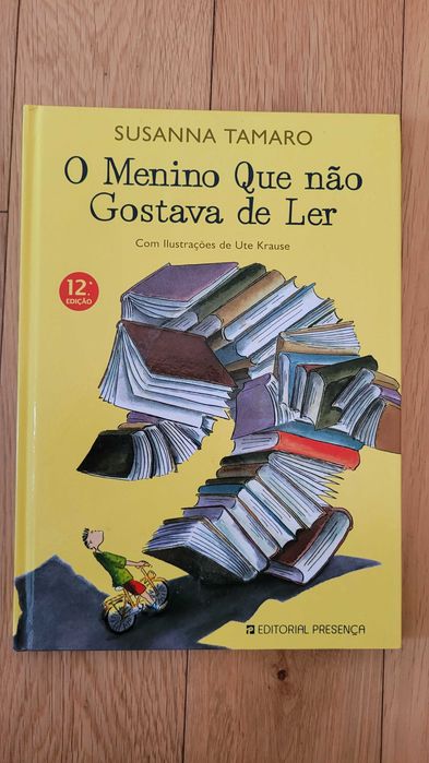 O Menino que não Gostava de Ler- Livro