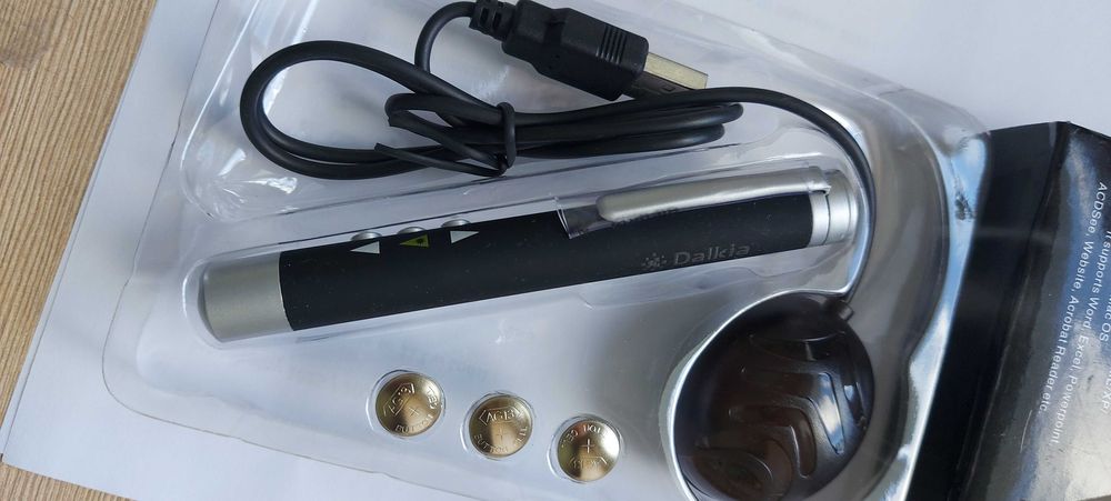 Wskaźnik laserowy Dalkia, laser pointer, nowy