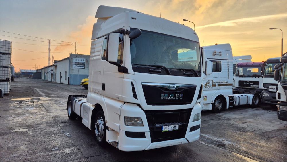 Man TGX 18.440 Rok 2015 Skrzynia Automat. Mega. Zadbany. Uszkodzony