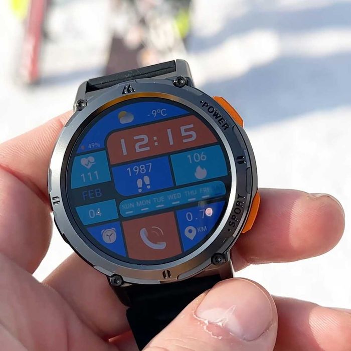 Годинник для військових  — ударостійкий, автономний Kospet Tank T2