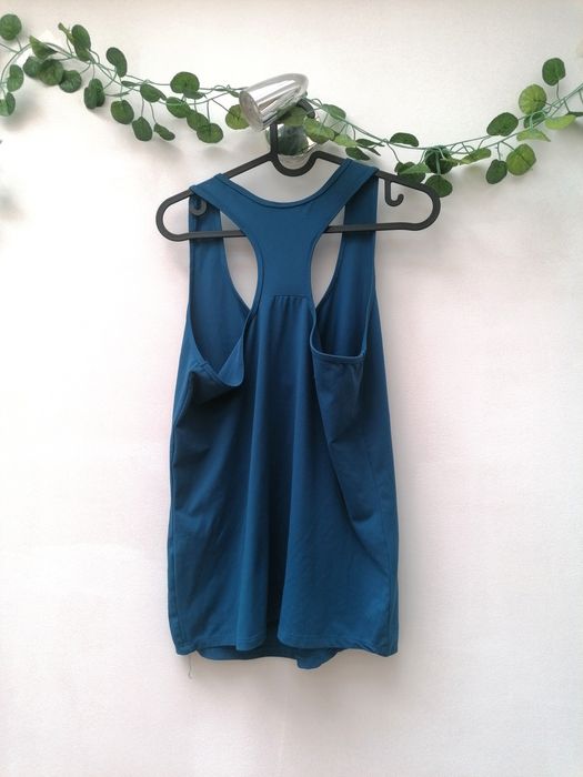 Top Desportivo Azul Petróleo