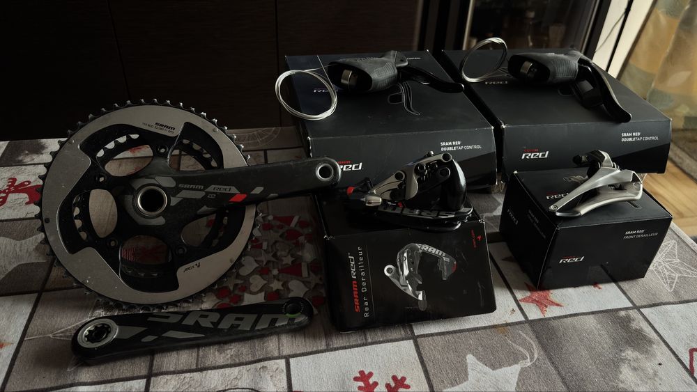 Napęd szosa sram red 2/11