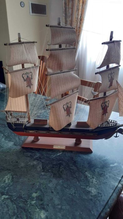 Maquete de fragata Espanhola século XVII