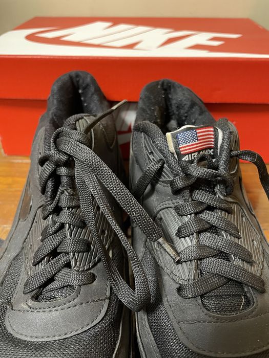 Черные nike air max