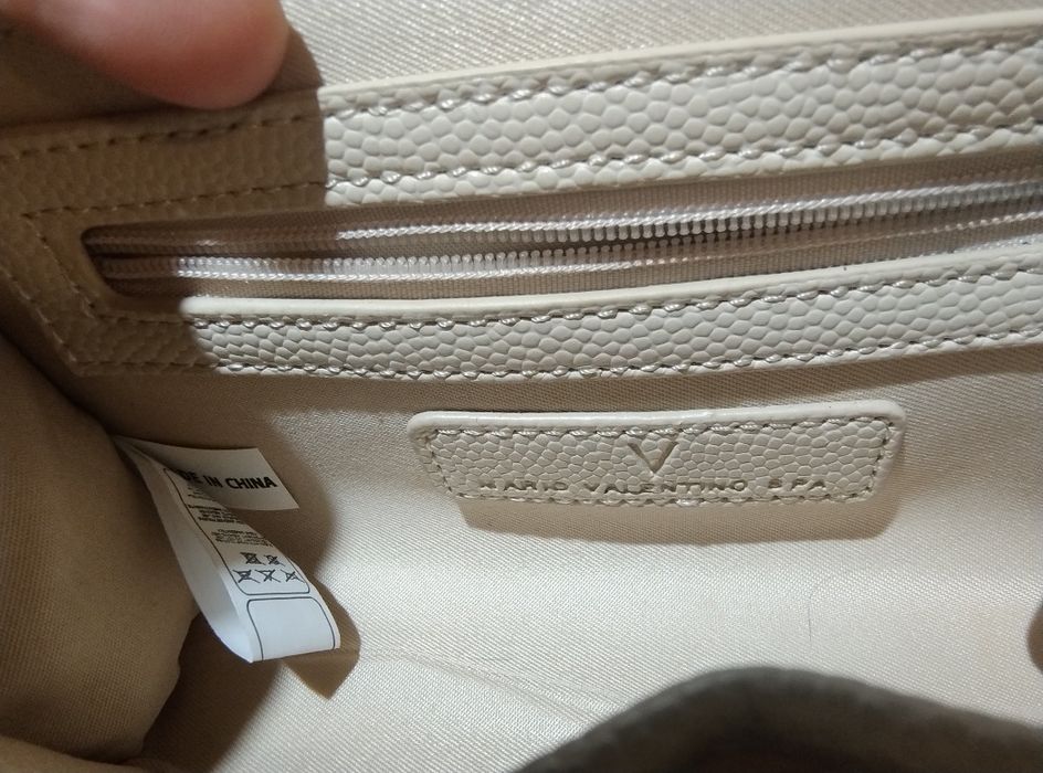 Mario Valentino - Torebka Divina VBS1R403G Beżowy