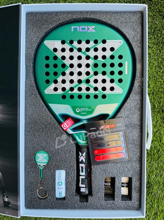 Ракетка для Падель (Padel) тенісу NOX AT10 Genius 18K Alum Riyadh Limited 2026