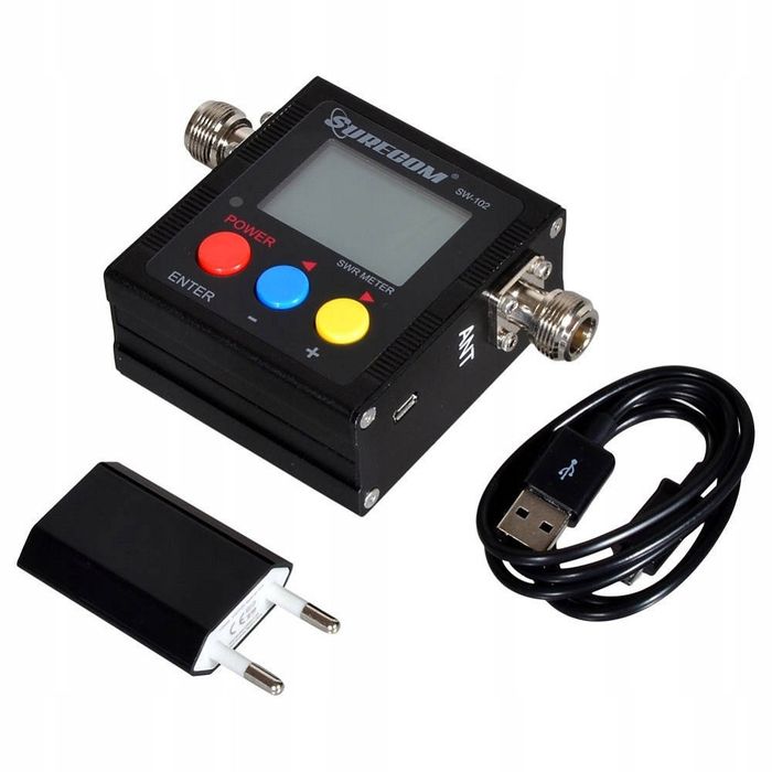 SWR КСХ ватметр Surecom sw-102 125-525 МГц