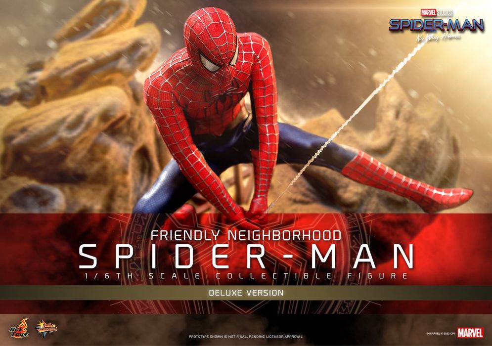Фигурка 1/6 hot toys mms 662 SPIDER-MAN NO WAY HOME deluxe: 23 000