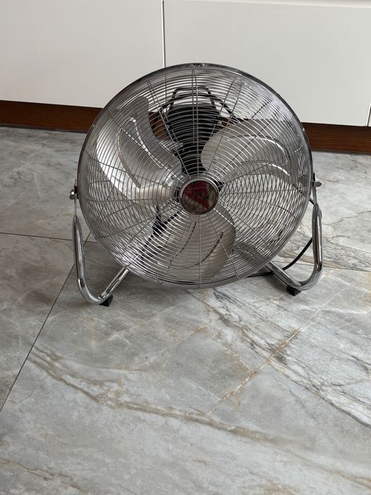 Wentylator podłogowy przemysłowy 50 cm – mocny, metalowy, 110 W