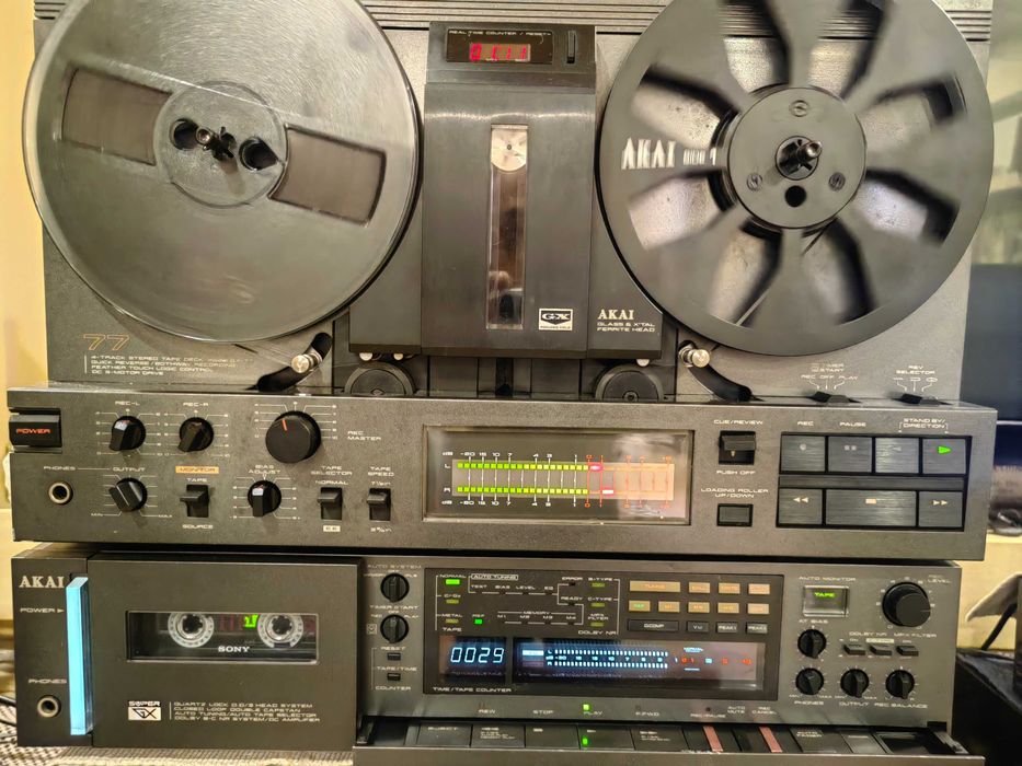 Akai gx77 и Akai gx f91