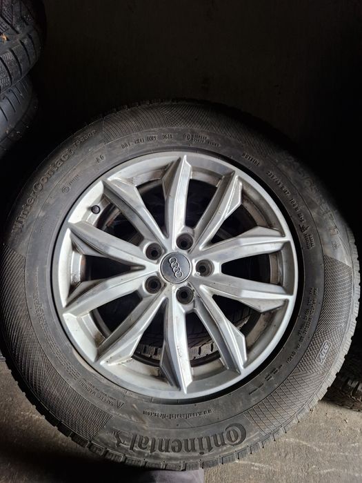 Oryginalne zimowe Koła Audi Q5 235/65R17 Continental 19r.