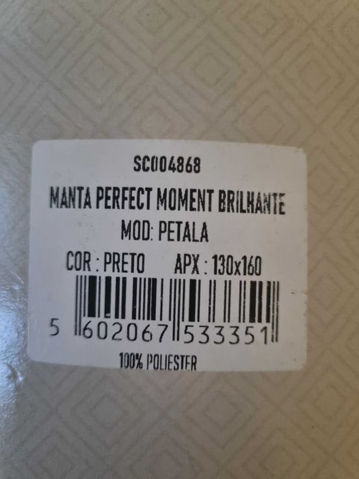 Manta de inverno - Perfect Moment