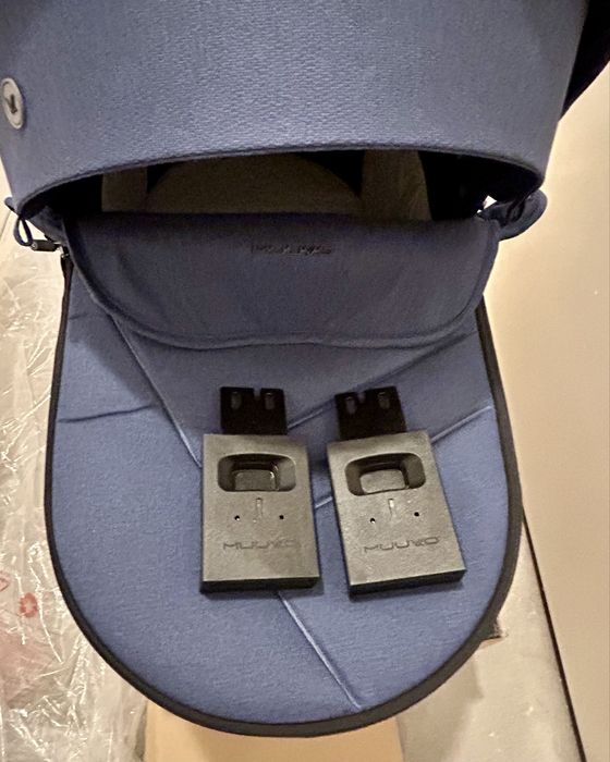 Nowa gondola do wózka Muuvo Quick 4.0, kolor Azure Blue