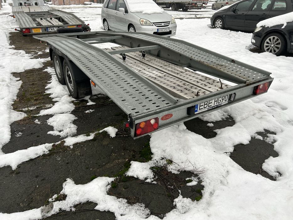 Wynajem przyczepy lawety