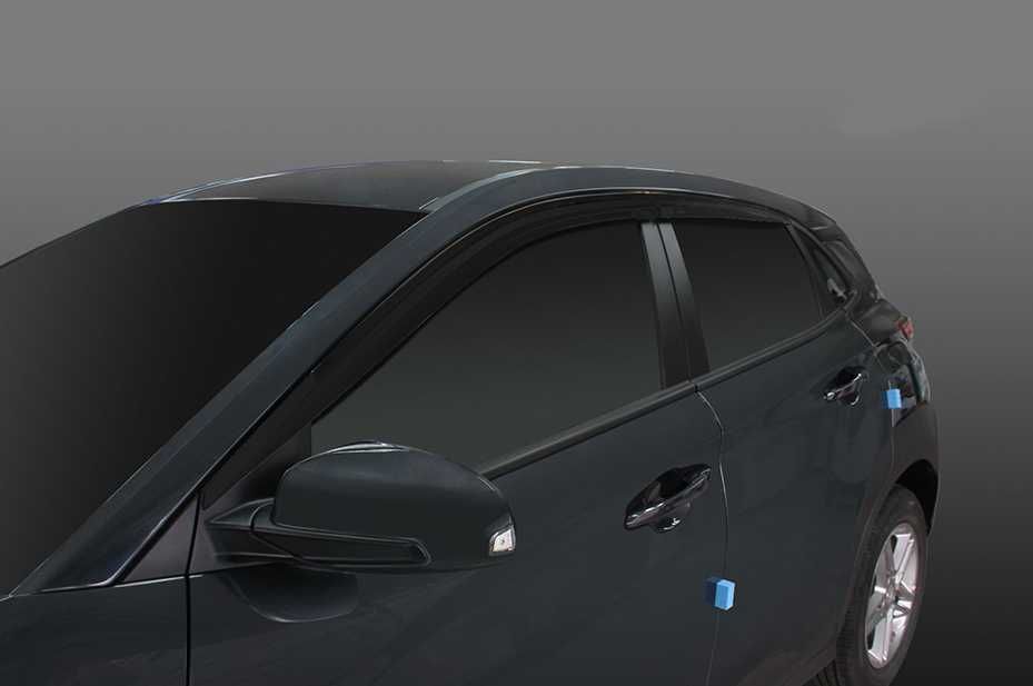 Вітровики Ветровики Дефлектори Hyundai Kona OS 2017+ / Kona SX2 2023+