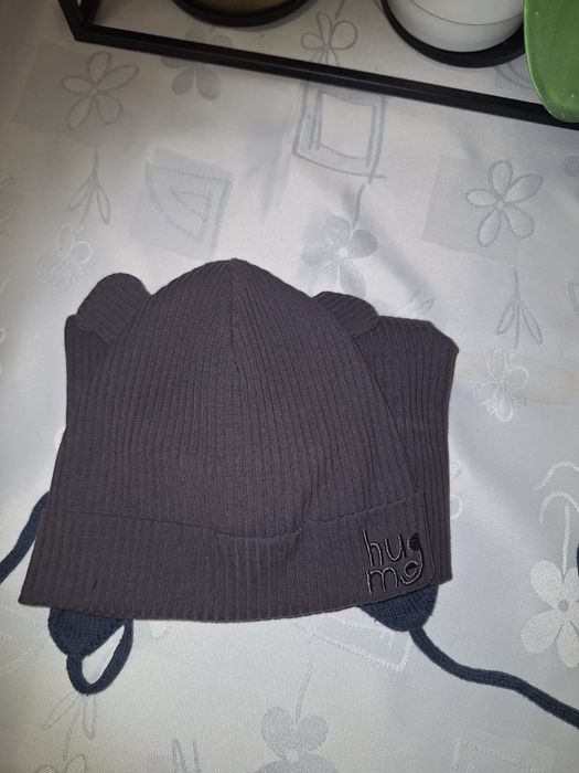 Czapki zestawy dla niemowlaka