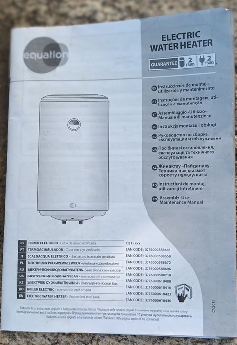 Termoacumulador 50lts como novo.