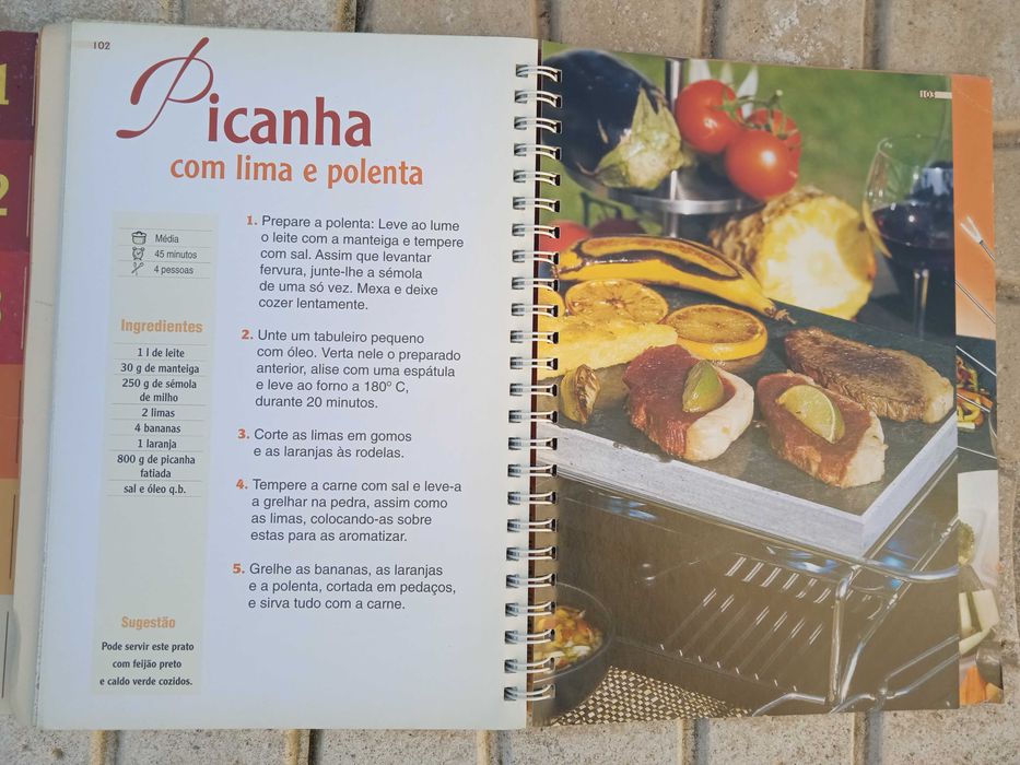 Livro - Fondues & Grelhados na Pedra