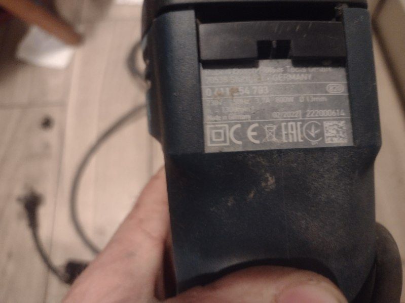 Młotowiertarka i szlifierka kątowa Bosch. Zestaw