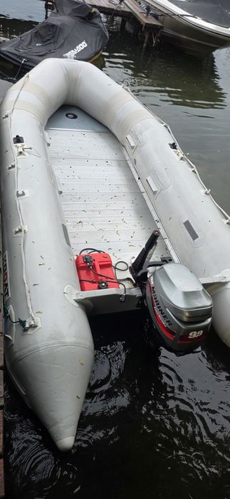 Ponton 420  aluminium  podłoga