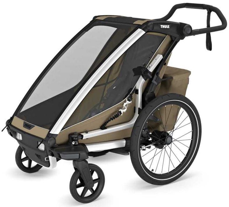 THULE CHARIOT CROSS 2 SINGLE przyczepka rowerowa | Faded Khaki lub Dark Slate