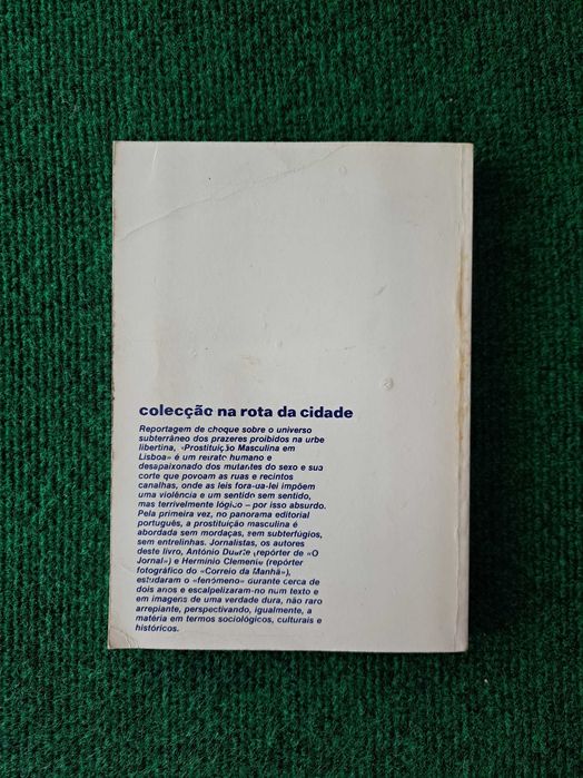 Prostituição masculina em Lisboa - António Duarte / Hermínio Clemente