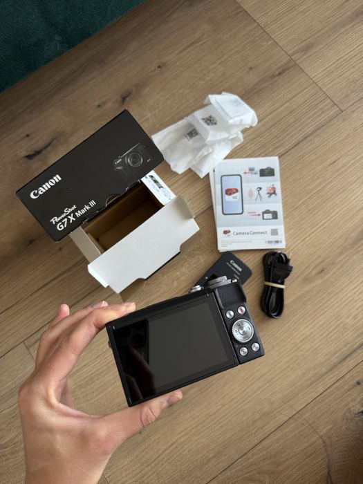 Canon g7x mark III НОВІ фотоапарат зі спалахом CANON G7X