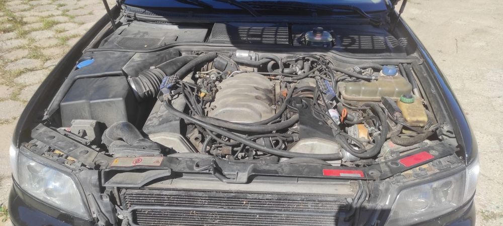 Audi a8 d2 4.2 ABZ 220kw 1998 rok ly9b CGV  CML części  Gołdap blask