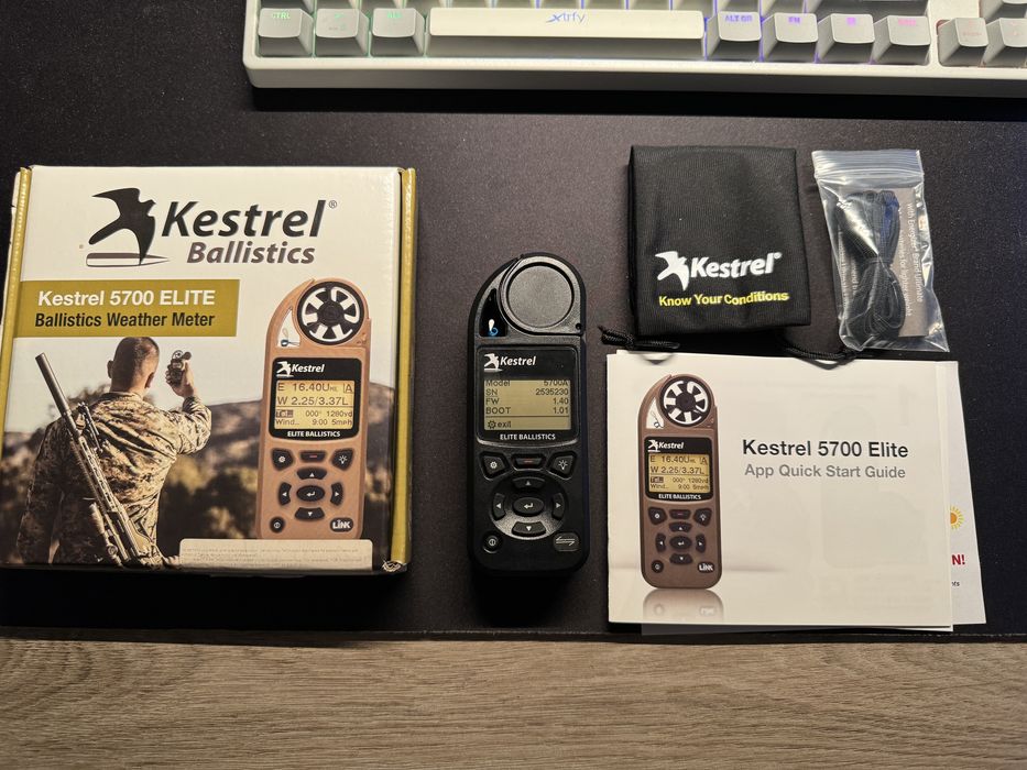 Метеостанція Kestrel 5700 Elite Ballistics black