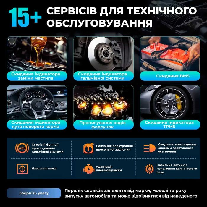 Автосканер Thinkcar ScanMate для Android, IOS СТО автосканер
