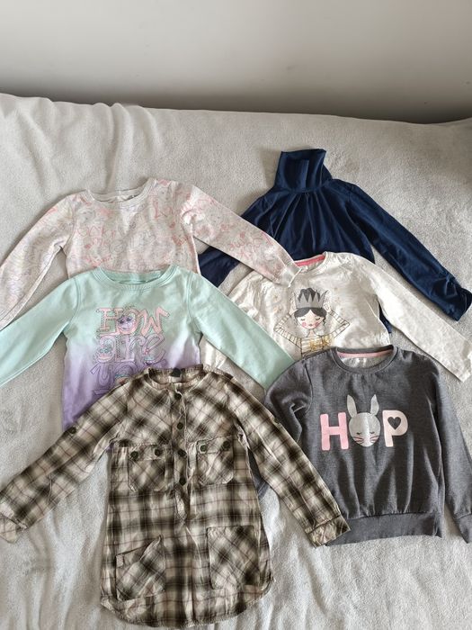 Paka ubrań bluzki bluzy